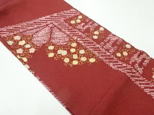 リサイクル　絞り唐花模様名古屋帯